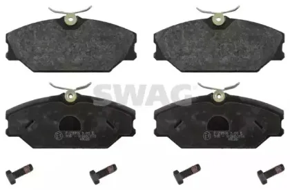 Комплект тормозных колодок, дисковый тормоз SWAG купить